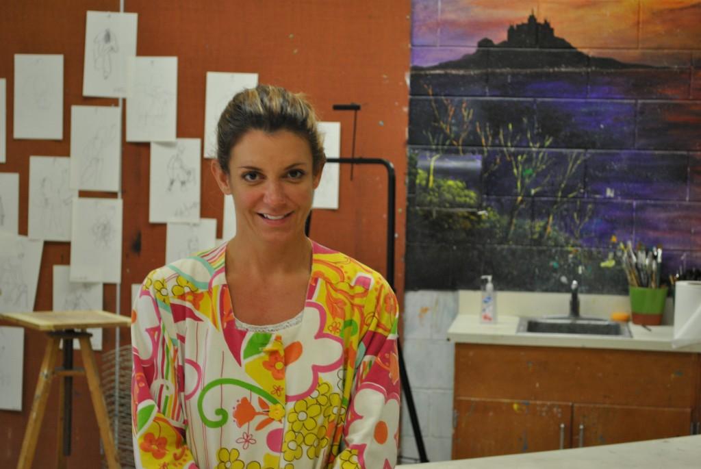 Art teacher Christy Eliades returns