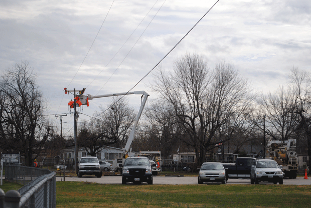 County Improves Power Lines