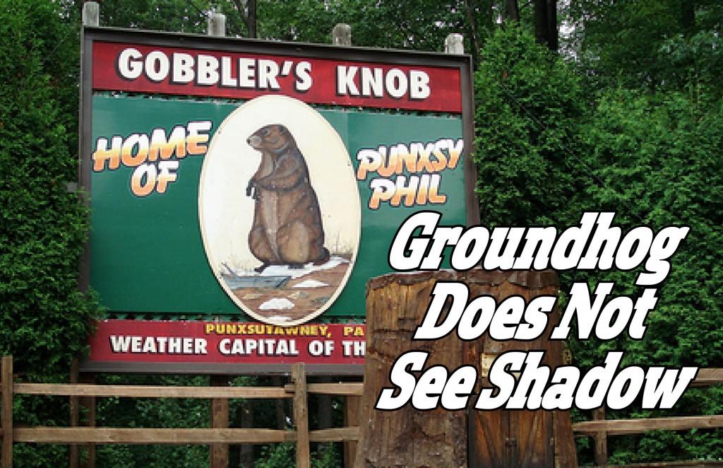 No Shadow Seen By Groundhog