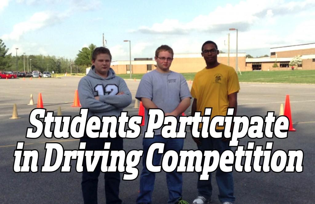 Students Participate in Driving Competition