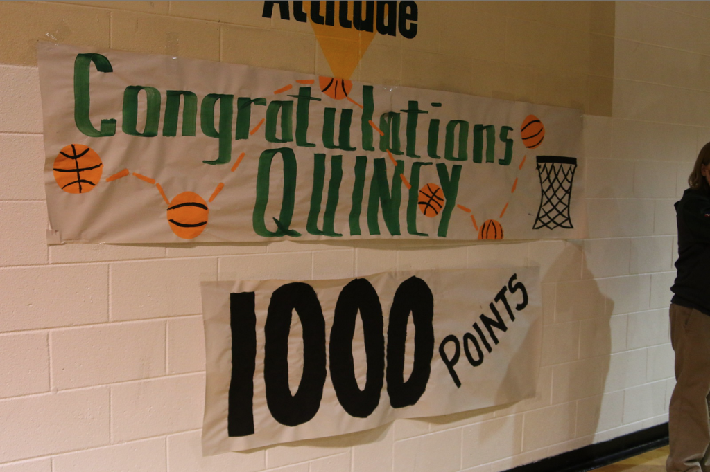 Quincy Cunningham Scores 1000 Career Points