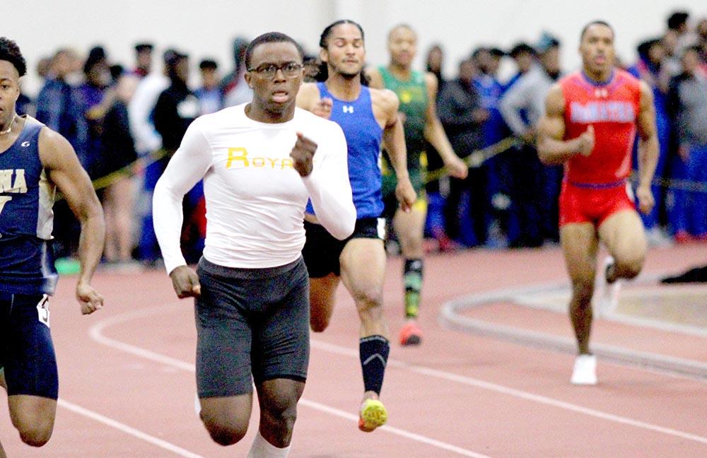 Indoor Track Sprinter Javonte Harding Takes First At Real Deal High School Meet