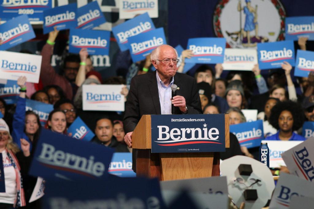 Presidential Candidate Bernie Sanders Rallies In Richmond